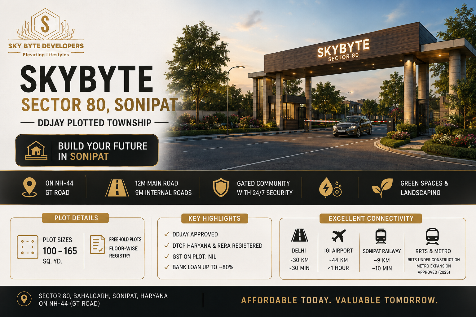 SkyByte Sector 80 Sonipat